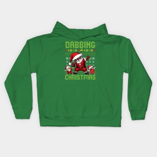 Dabbing Christmas Kids Hoodie